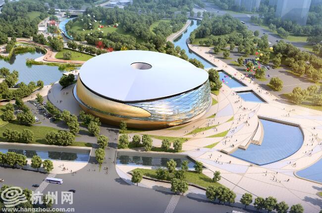 “玉琮”、“油纸伞”、山谷商场……杭州运河亚运公园要建成这样