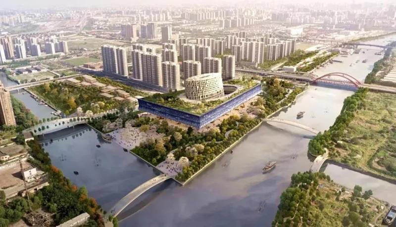 未来运河边的山水画，杭州京杭大运河博物院二期来了！总投资30亿