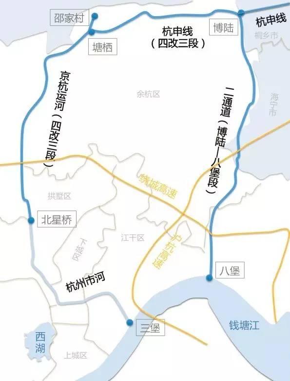 杭州“另一条”运河开挖，京杭运河要有新用处?