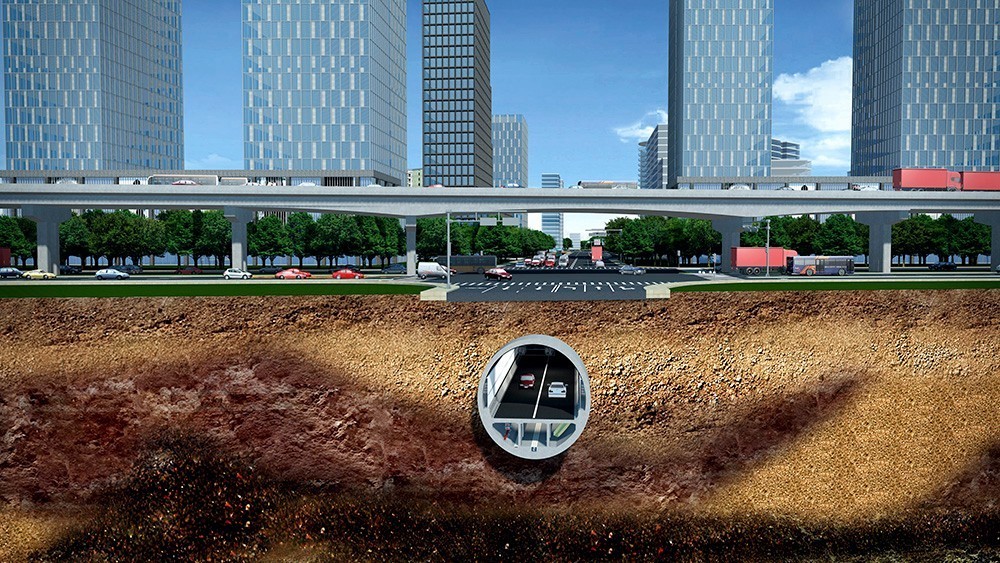 杭州首条下穿古运河的隧道开建 2020年完工