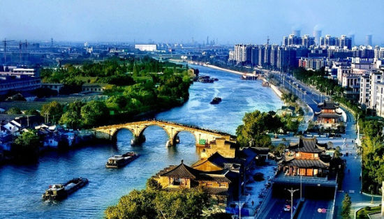 运河记事 杭州拱墅区打造运河南端绿色生态廊道网